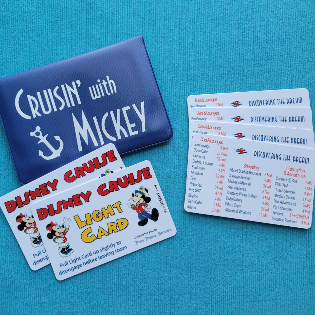Disney Light Card® and Deck Locator® Gift Sets – Pixie Dusted Stitches