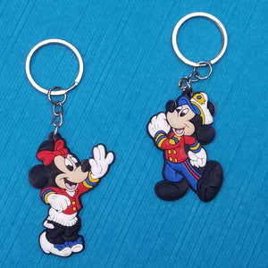 Captain Mickey & Sailor Minnie Keychain - Exclusive!