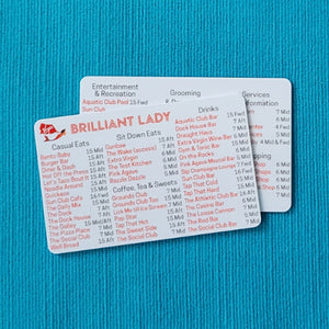 Deck Locator™ Cards - Virgin Voyages Lady Ships