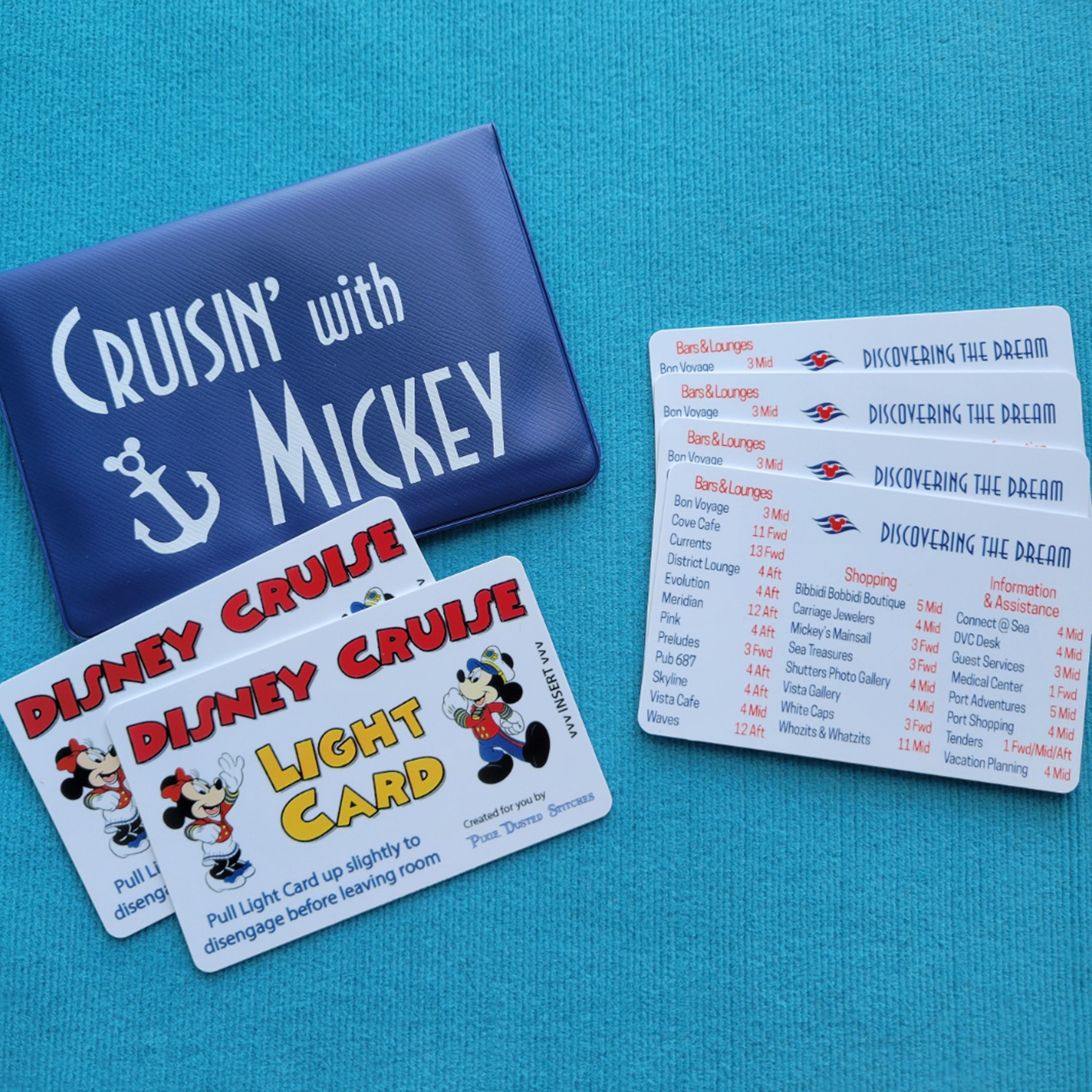 Disney Light Card® and Deck Locator® Gift Sets – Pixie Dusted Stitches