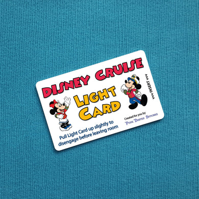 Mickey and Minnie Disney Cruise Light Card®
