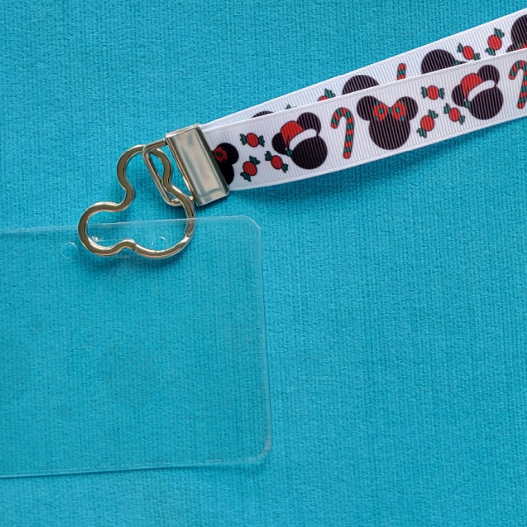 Lanyard  - Mickey & Minnie Christmas