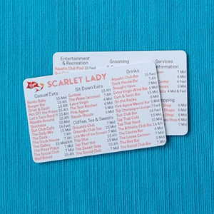 Deck Locator™ Cards - Virgin Voyages Lady Ships
