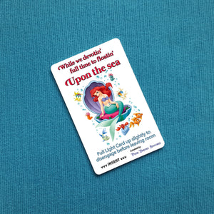 Little Mermaid Ariel "Upon the Sea" Disney Cruise Light Card®
