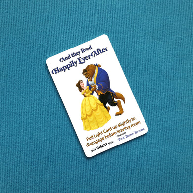 Beauty & the Beast Disney Cruise Light Card®