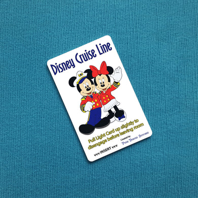 Captain Mickey & Sailor Minnie - Disney Cruise Line Light Card®
