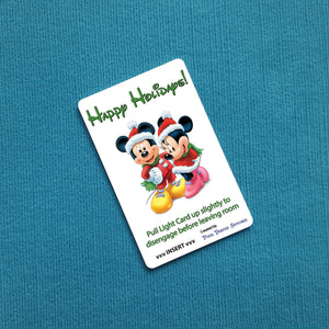 Disney Cruise Light Card® - Happy Holidays - Christmas - Merrytime