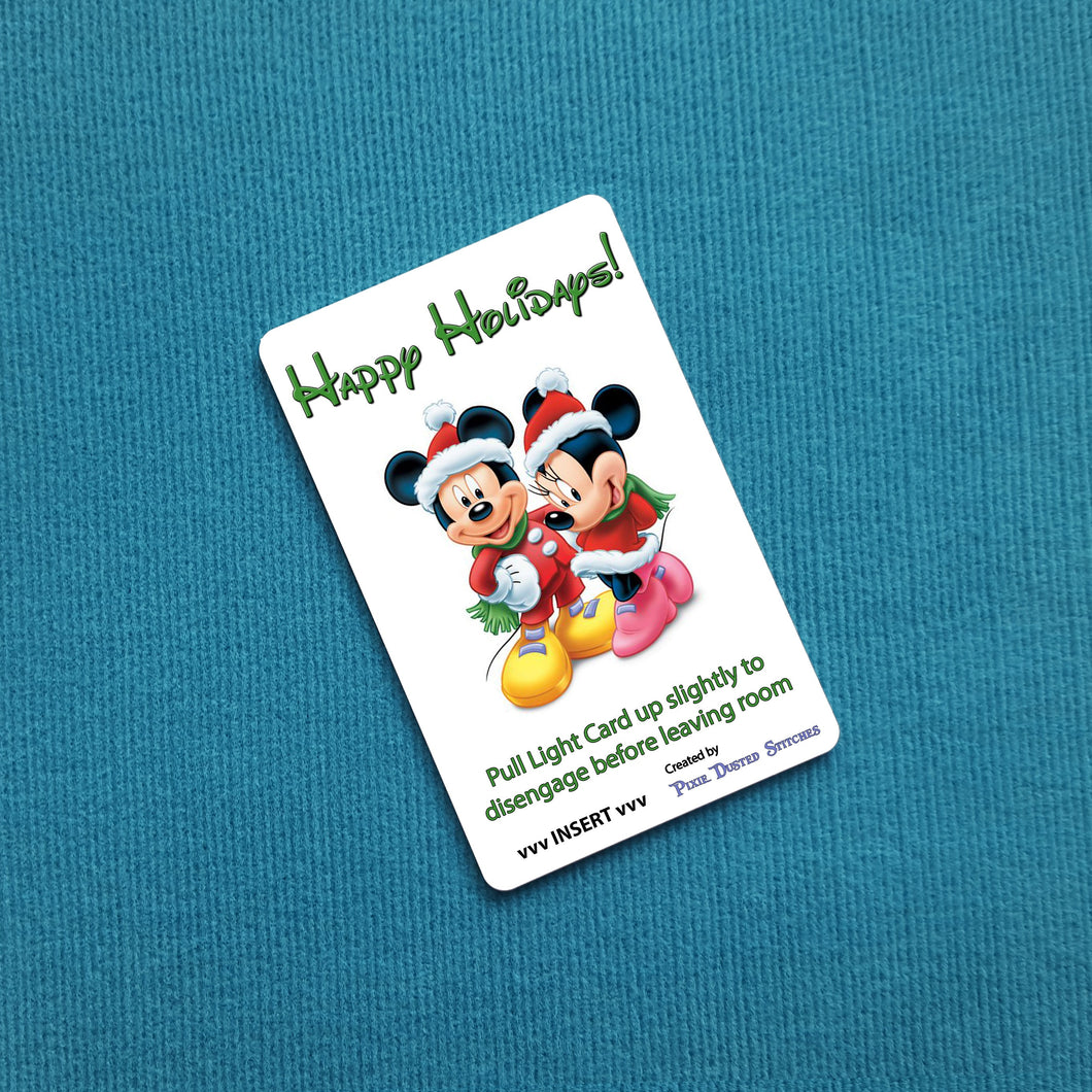 Disney Cruise Light Card® - Happy Holidays - Christmas - Merrytime