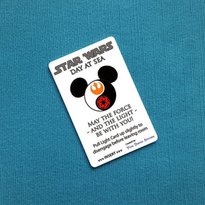 Star Wars Yin/Yang Mickey Disney Cruise Light Card®