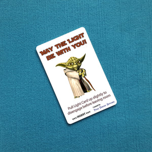 Yoda May the Light be With You Disney Cruise Light Card®