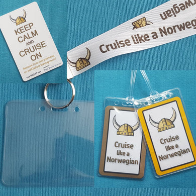 Cruise Gift Set - Norwegian - NCL - Lanyards - Luggage Tags - Light Card®