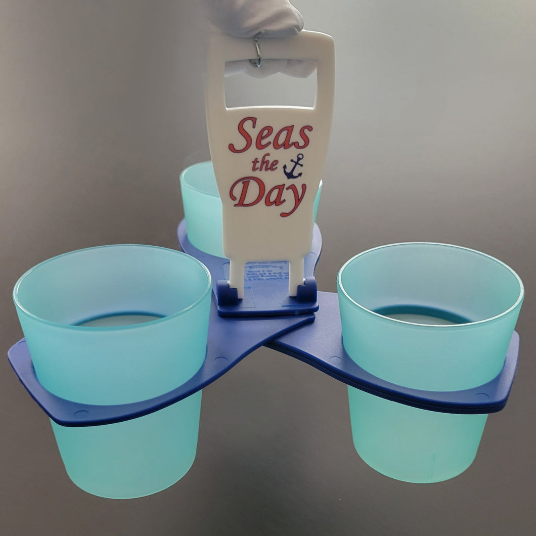 Cruise Beverage Carrier - Collapsible Cup Carrier