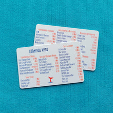 CCL - Deck Locator - Cruise Wayfinder Cards - Carnival Cruise Lines