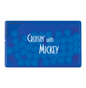 Cruisin' with Mickey Mint Card - Peppermint or Cinnamon Candy