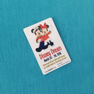 Disney Cruise Light Card® - Captain Mickey & Sailor Minnie - custom magic card key switch activator for Fish Extender FE Gift DCL