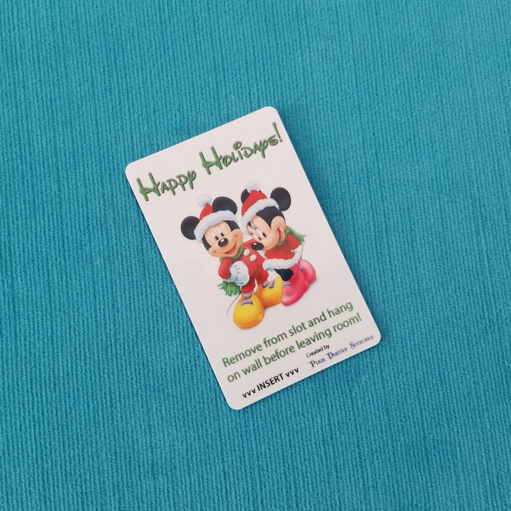 Disney Cruise Light Card® - Happy Holidays - Christmas - Merrytime - magic card key switch activator for Fish Extender FE Gift DCL