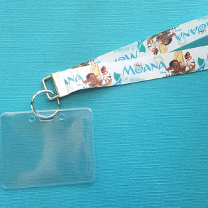 Disney Lanyard  - for KTTW Card - Disney Cruise - DCL - Moana - Maui - Non-scratchy - Child or Adult - ID Holder