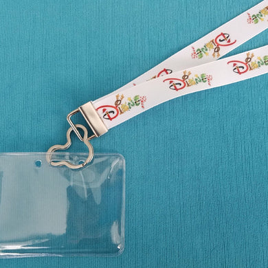 Disney Cruise Lanyard - Disney World Lanyard - KTTW Card Holder - Christmas Disney - Non-scratchy - Child or Adult