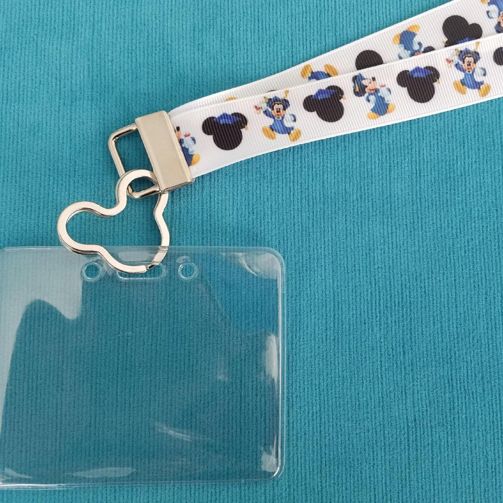 Disney Cruise Lanyard - Disney Lanyard - Disney World - Disneyland - DCL - Graduate Mickey - Graduation - Non-scratchy - Child or Adult