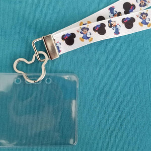 Disney Cruise Lanyard - Disney Lanyard - Disney World - Disneyland - DCL - Graduate Minnie - Graduation - Non-scratchy - Child or Adult