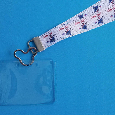 Disney Lanyard  - for KTTW Card - Disney Cruise - DCL - Settin' Sail - Non-scratchy - Child or Adult - ID Holder