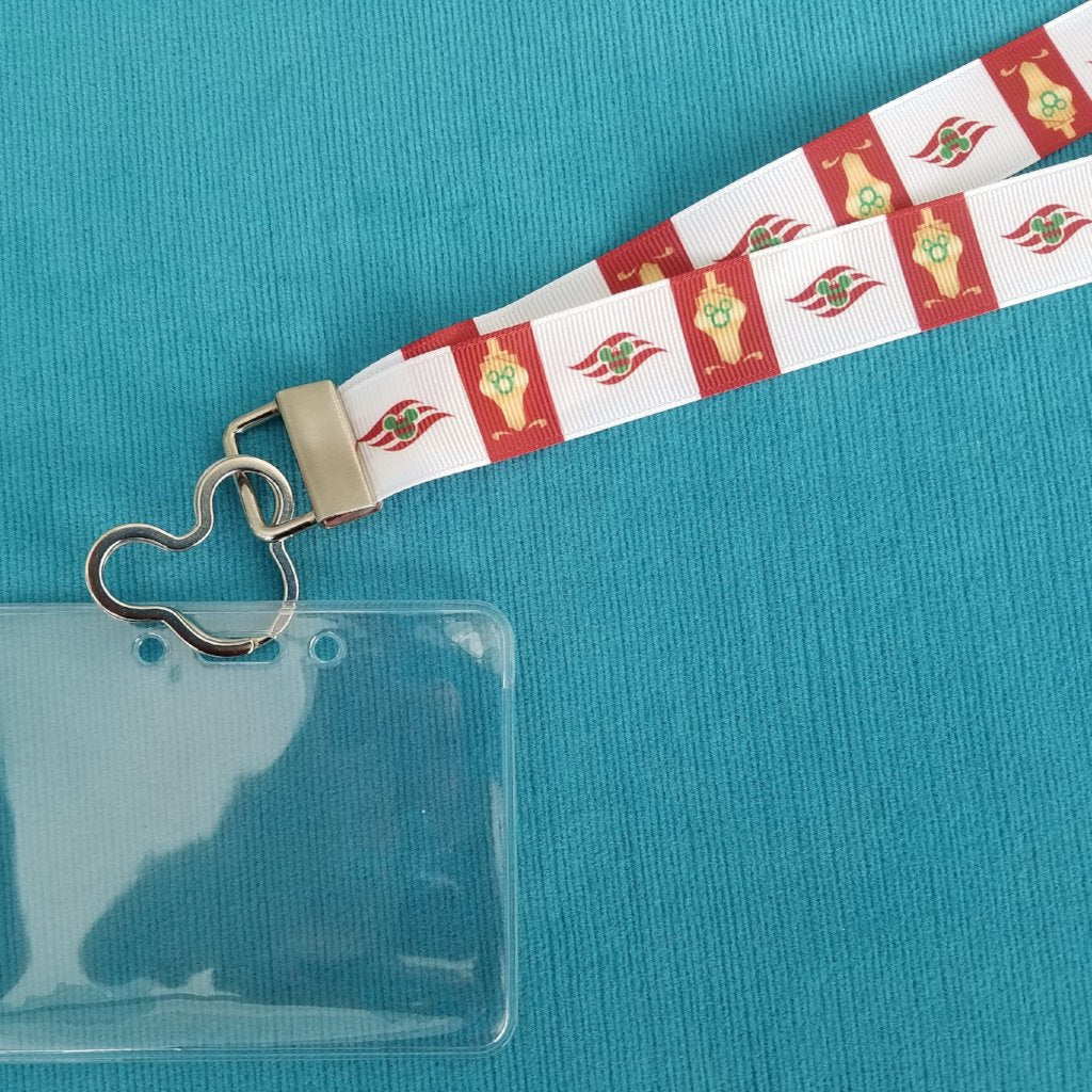 Disney Cruise Lanyard - KTTW Card Holder - Christmas Cruise - Merrytime Cruises - Non-scratchy - Child or Adult