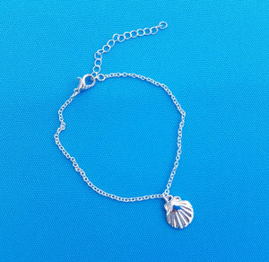 Seashell Bracelet - Cruise Bracelet - Nautical Bracelet - Beach Bracelet - Disney Cruise Fish Extender Gift - Nautical FE Gift