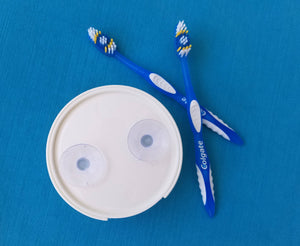 Disney Cruise - Parks -  Toothbrush Holder - Suction Mounted - Disney Cruise DCLFish Extender Gift - FE Gift - Disney World WDW - Disneyland