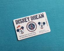 Disney Cruise Light Card® - Stencil DCL - Dream or Fantasy - magic card key switch activator for Fish Extender FE Gift