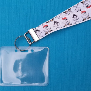 Cruise Lanyard  - Skull & Crossbones - Pirate - Disney - Royal Caribbean - Princess - Norwegian - Carnival - Non-scratchy - Child or Adult