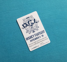 Disney Cruise Light Card® - Stencil Captain&#39;s Wheel - 2018 or 2019 - custom magic card key switch activator for Fish Extender FE Gift