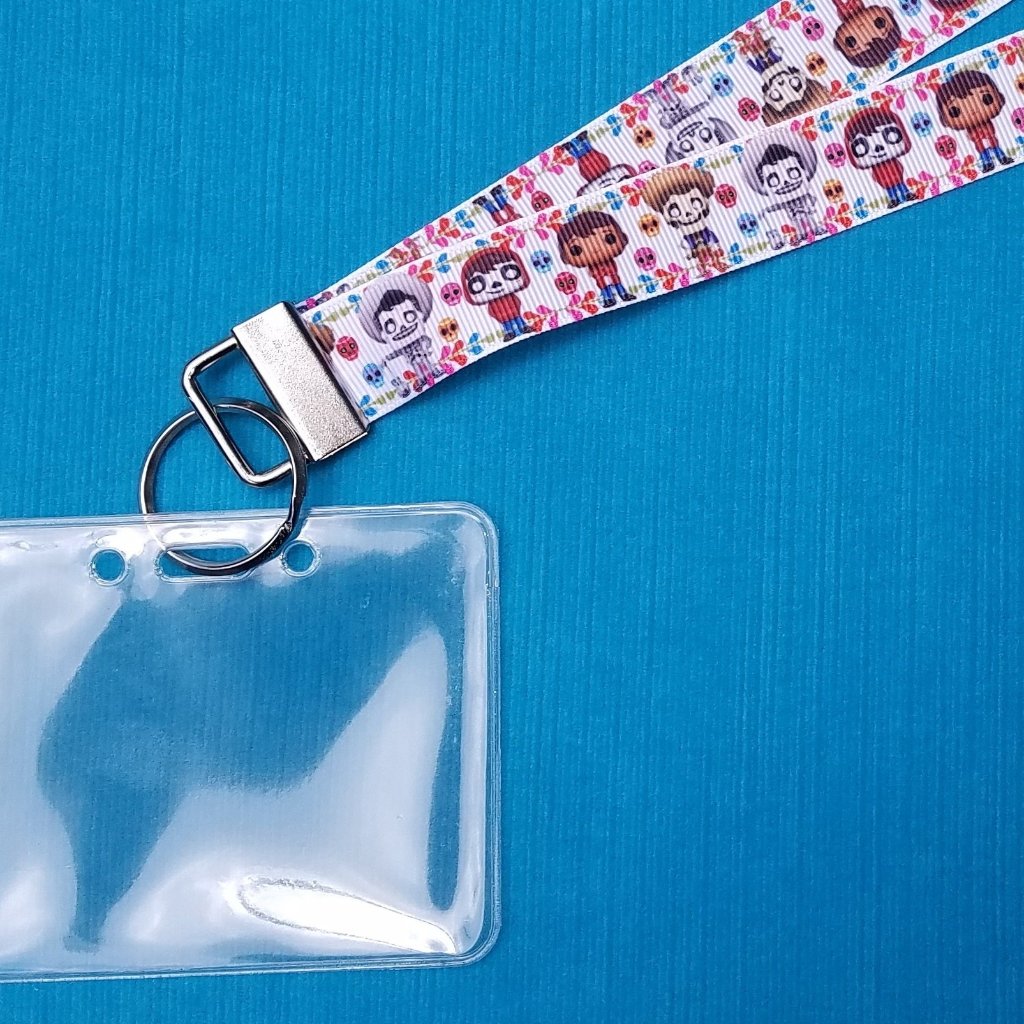 Disney Lanyard  - for KTTW - Coco - DCL - Disney World - Disneyland - Non-scratchy - Child or Adult