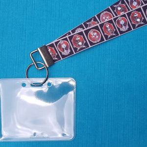 Disney Lanyard  - Jack Skellington & Sally - Nightmare before Christmas - DCL - Disney World - Disneyland - Non-scratchy - Child or Adult