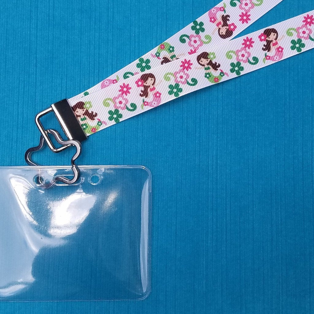 Cruise Lanyard  - Little Mermaids - Disney - Royal Caribbean - Princess - Norwegian - MSC - Carnival - Non-scratchy - Child or Adult