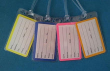 Set of Four Princess Luggage Tags for Your Disney World - Land - Cruise Trip