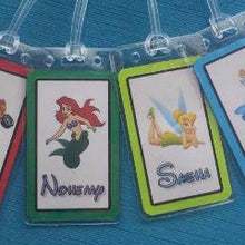 Set of Two Personalized Luggage Tags for Your Disney World - Land - Cruise Trip