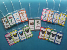 Set of Two Custom Luggage Tags for Your Disney World - Land - Cruise Vacation