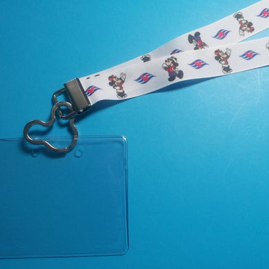 Disney Cruise Lanyard - for KTTW Card - DCL - Mickey & Minnie - Non-scratchy - Child or Adult