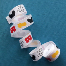 Mickey Parts 7/8&quot; Grosgrain Ribbon