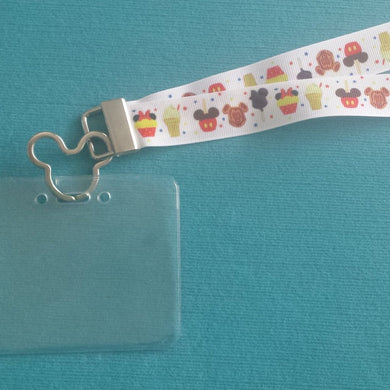 Disney Lanyard  - for KTTW - Disney Treats - Disneyland - Disney World - DCL - Non-scratchy - Child or Adult