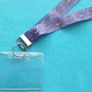 Disney Lanyard - for KTTW Card - DCL - Haunted Mansion Wallpaper - Non-scratchy - Child or Adult