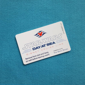 Star Wars Day at Sea DCL Logo Disney Cruise Light Card® card key switch activator for Fish Extender FE Gift