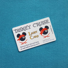 Mickey and Minnie Pirate Disney Cruise Light Card® magic card key switch activator for Fish Extender FE Gift DCL