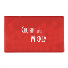 Cruisin' with Mickey Mint Card - Peppermint or Cinnamon Candy